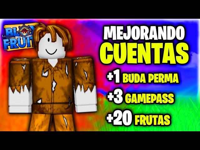  ¡MEJORE DEMASIADO LA CUENTA DE UN SUSCRIPTOR EN BLOX FRUITS!!