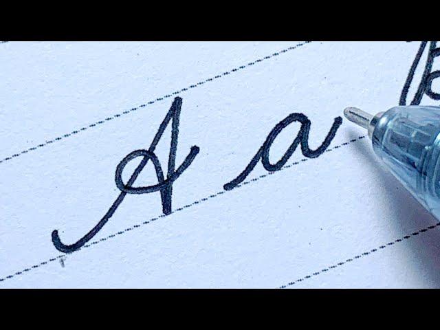 Cursive writing a to z | Cursive abcd | Cursive handwriting practice abcd | Cursive letters abcd