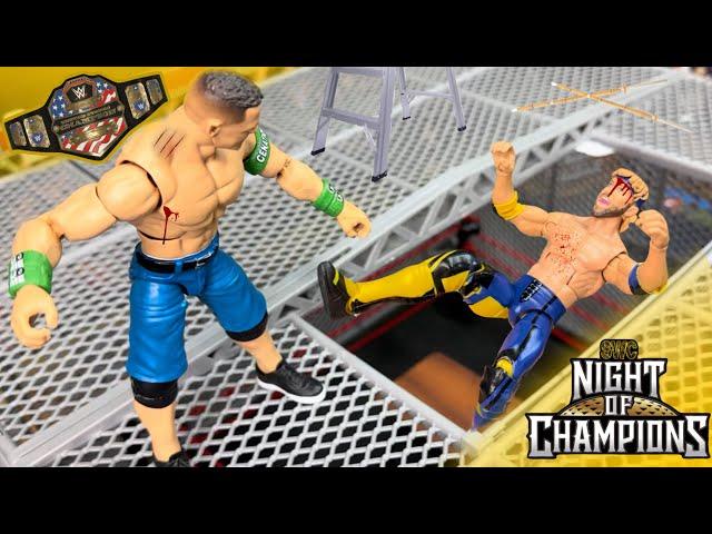 Logan Paul VS John Cena | Hell In A Cell | WWE Action Figure Match!