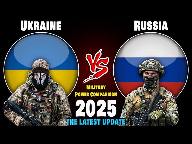 Ukraine vs Russia Military Power Comparison 2025 | Russia vs Ukraine Military Power 2025