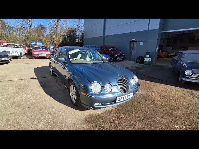 2000 JAGUAR S-TYPE V6 SE AUTO | MATHEWSONS CLASSIC CARS | AUCTION: 12,13 & 14 MARCH 2025