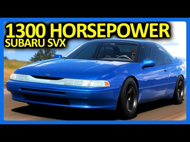 Forza Horizon 5 : The WEIRDEST Subaru!! (FH5 Subaru SVX)