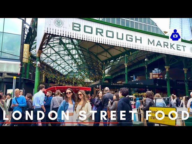 London Walk  BOROUGH Market Tour to St Paul’s Cathedral | Best street food markets in London