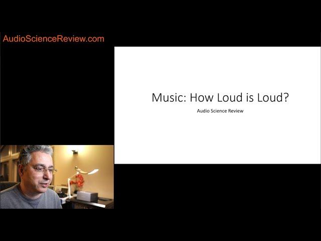 Music: how loud is loud?