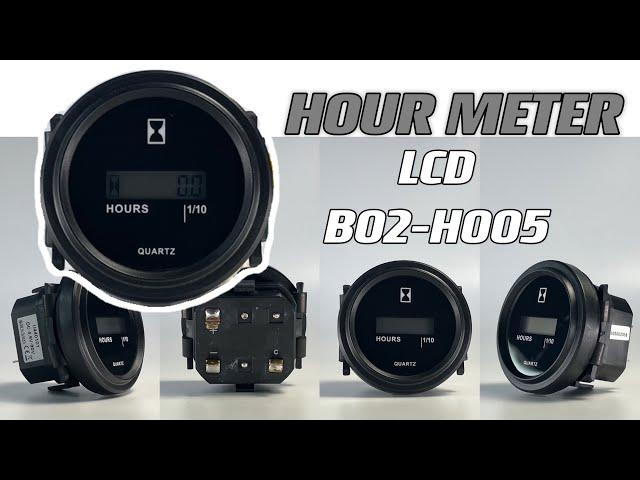 B02-H005 LCD Digital Hour Meter | RICO Instrument