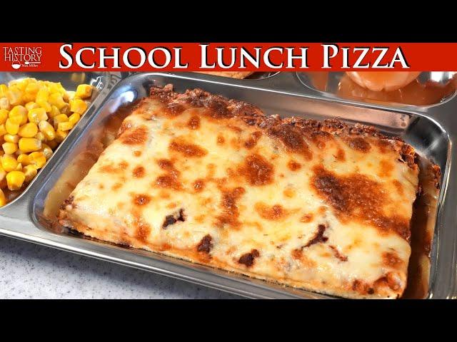 Making School Cafeteria Pizza from the 1980s & '90s