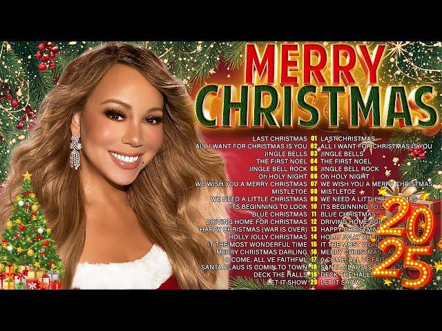 Best Christmas Songs 2025: Mariah Carey, Bublé, Wham!, Whitney Houston1h Fireplace Ambience