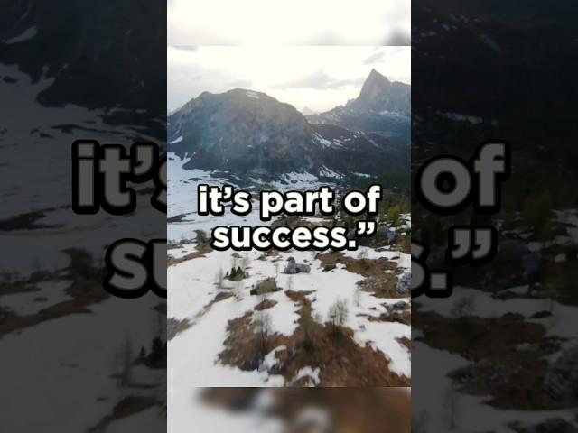 Part of success #shorts #motivation #Thedailyboost