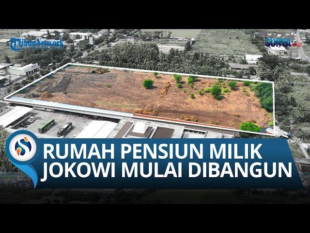 Rumah Pensiun Jokowi di Colomadu Karanganyar Mulai Dibangun, Tanah Seluas 12.000 Meter Persegi!