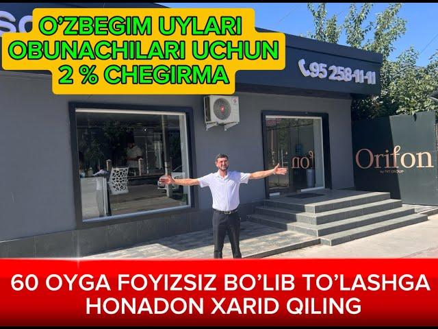 NARXLAR OSHADI! SIZ ESA ESKI NARXDA OLISHGA ULGIRING 6.500.000 SO.MDAN 1KV 60 OYGA BO'LIB TO'LANG!