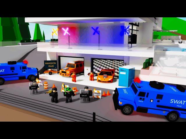 SWAT MANSION RAID IN BROOKHAVEN RP! (Roblox)