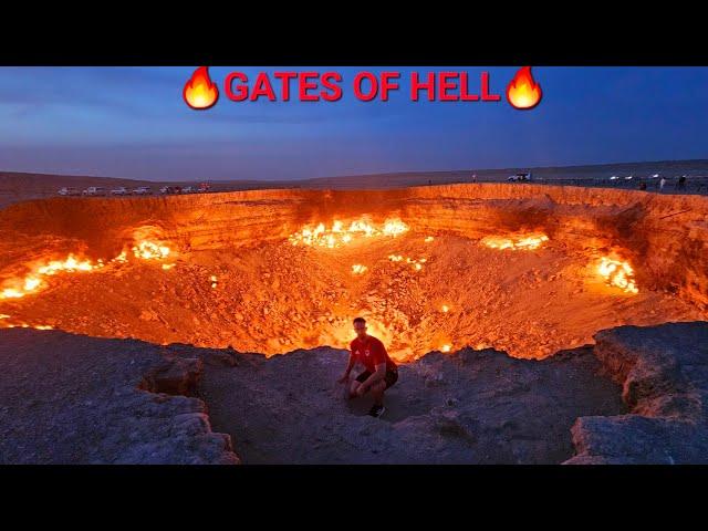 The fire that has not stopped burning for over 50 years ! Welcome to the gates of HELL