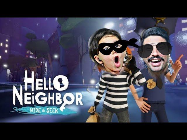 HELLO NEIGHBOR SAKLAMBAÇ HIRSIZ POLİS BÖLÜMÜ! | HELLO NEIGHBOR HIDE AND SEEK