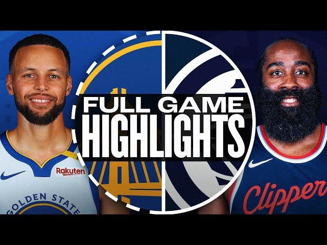 WARRIORS at CLIPPERS | FULL GAME HIGHLIGHTS | November 18, 2024