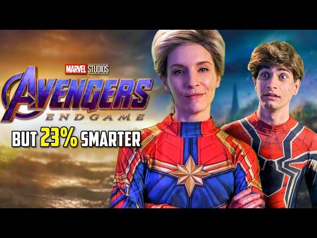 Avengers: Endgame but 23% Smarter