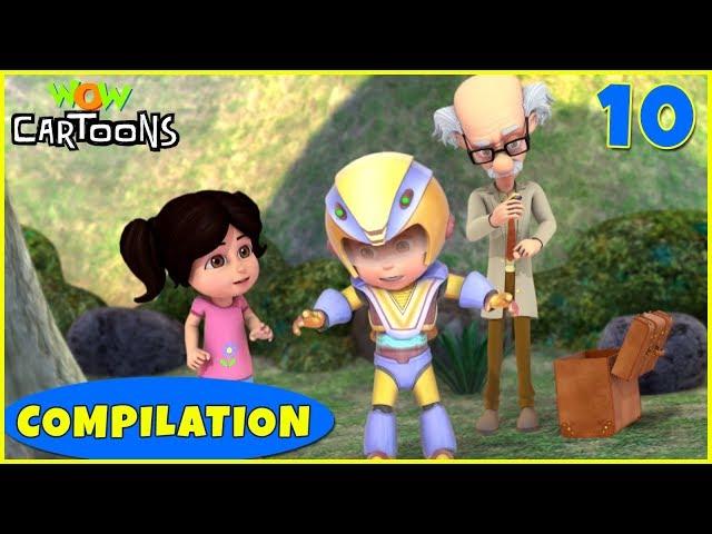 Vir the robot boy | Action Cartoon Video | New Compilation - 10 | Kids Cartoons | Wow Cartoons