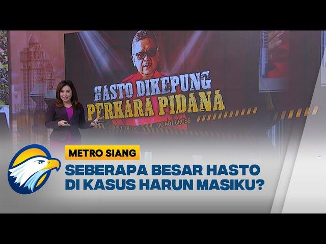 Hasto Dikepung Perkara Pidana [Metro Siang]