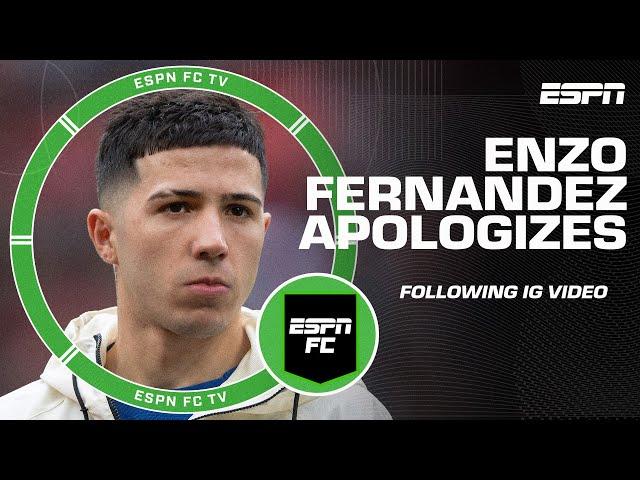 Enzo Fernandez apologizes for Instagram video during Argentina's Copa America celebrations | ESPN FC