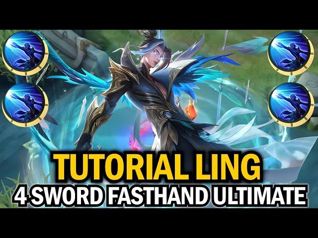 TUTORIAL LING 4 SWORD ULTIMATE FASTHAND!! | CARA AMBIL 4 PEDANG ULTIMATE LING FASTHAND!!