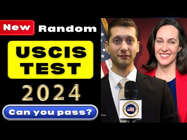 Random 100 Civics Test 2024, US Citizenship Official USCIS Questions, Examen Ciudadania Americana