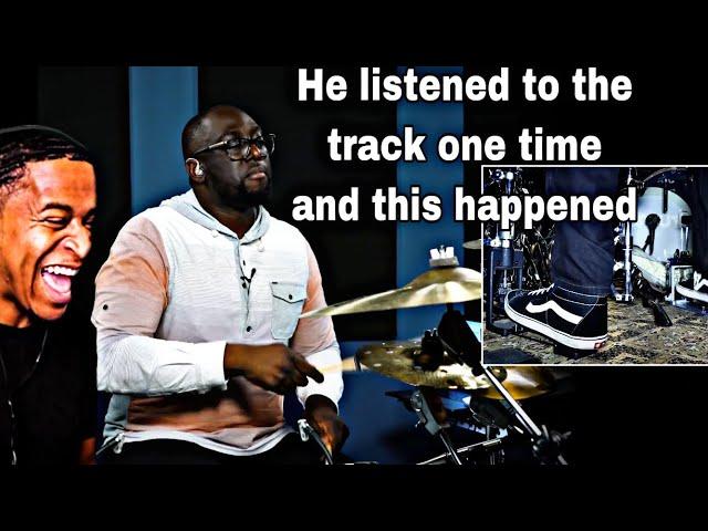 Drummer Reaction - Larnell Lewis Hears A Song Once And Plays It Perfectly