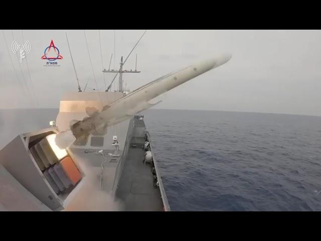 WATCH: The Succesful launch of the Gabriel 5 Sea-to-Sea Missile