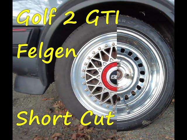 Golf 2 GTI | fast alle VW Felgen | Shortcut