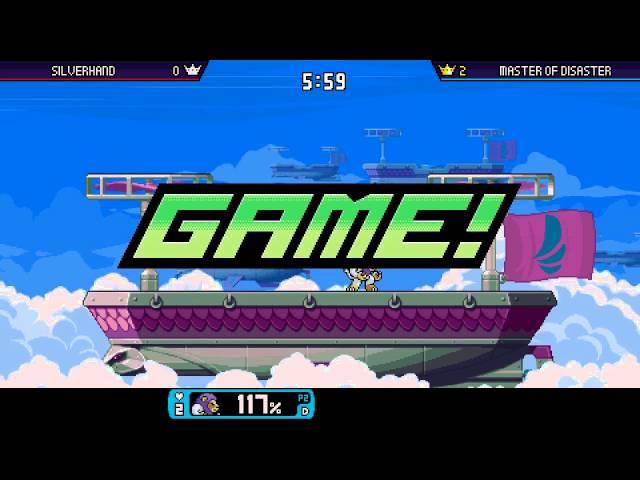 Rivals of Aether: Get Good #18 - Silverhand vs Master of Disaster