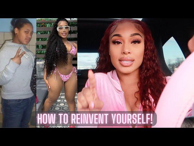 HOW TO REINVENT YOURSELF & GLOW UP IN 2024 | a step by step guide to change your life NOW!