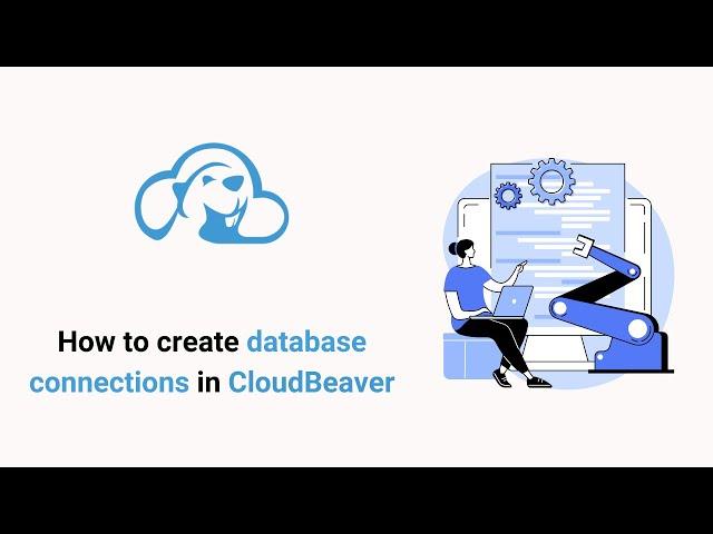 How to create a database connection in CloudBeaver