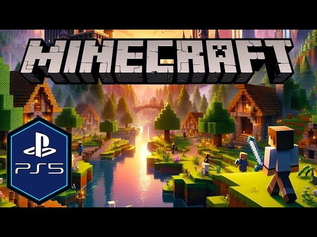 Minecraft PS5 Gameplay [4k 60fps Update] [Preview]