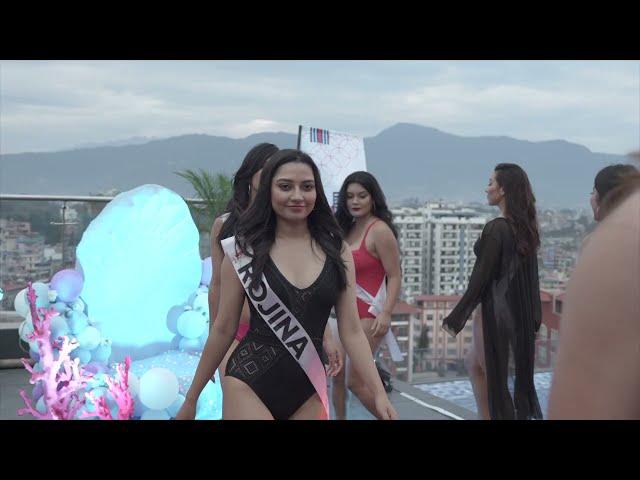 Striking in Swimsuits: Highlights from Miss Universe Nepal 2023