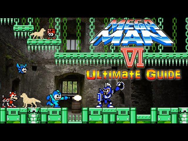 #MegaMan6 Mega Man VI - NES - ULTIMATE GUIDE - ALL Stages, ALL Bosses, ALL Secrets, 100%