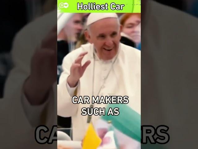 The HOLIEST Car #shorts #pope #popemobile