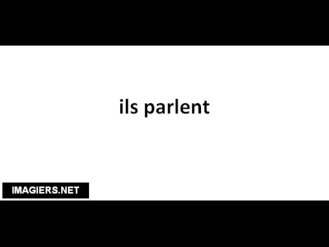 Pronounce French with Vincent # ils parlent