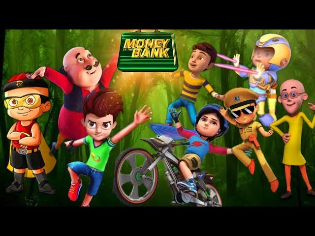 Rudra vs Shiva vs Kicko vs Vir vs Motu vs Patlu vs M Raju vs  singam - 8 Man Ladder Match | MITB