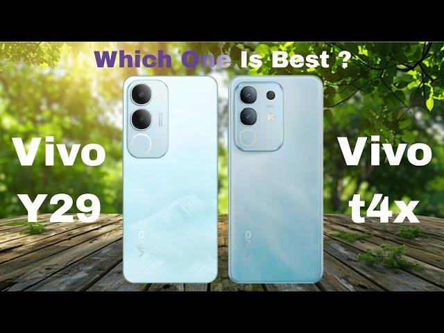 Vivo Y29 Vs Vivo T4x ! Camera  Battery#phone #smartphone #technical