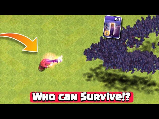 300+ BATS vs Every Max Troop! - Clash of Clans