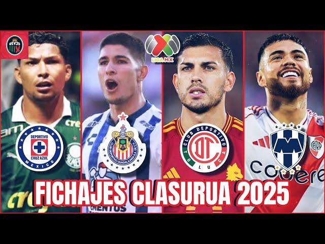 Grandes FICHAJES de la LIGA MX para el Clausura 2025 - Toluca por Paredes, Chivas se Refuerza y Mas