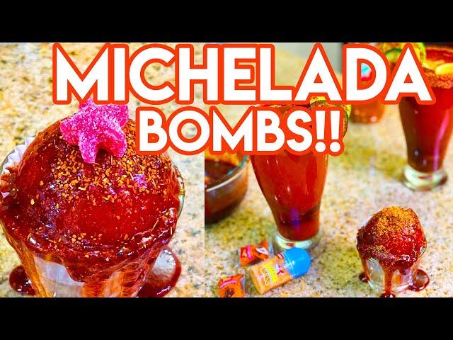 FROZEN Michelada Bombs / Miche Bombs (AKA Michelada Piñatas!!!) | #michebombs