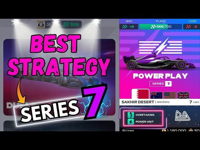 BEST STRATEGY TO COMPLETE SERIES 7 | F1 Clash 2024