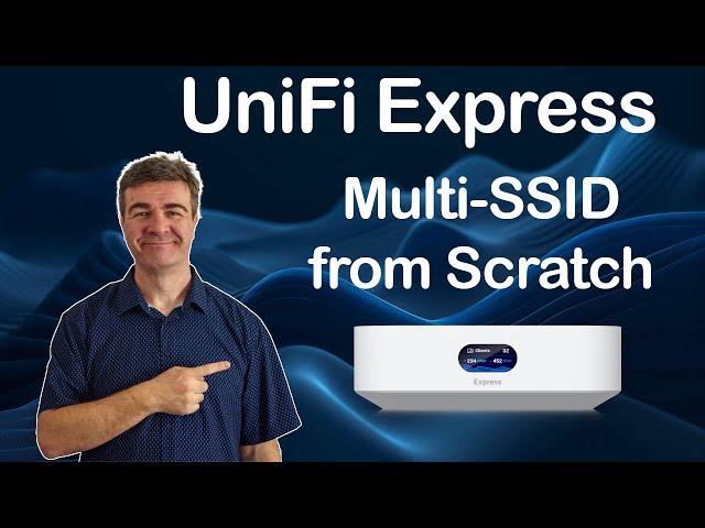 Configuring UniFi Express from scratch step by step