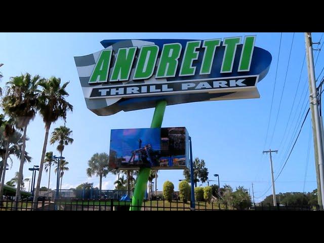 Rides at Andretti Thrill Park - Melbourne, Florida