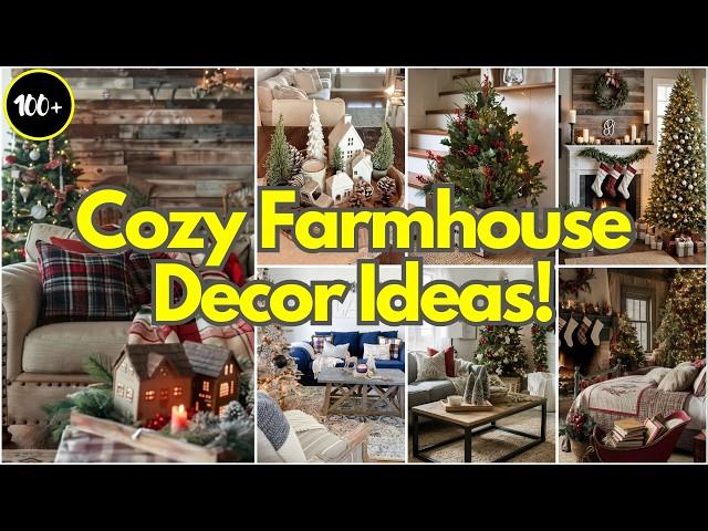 2024 Farmhouse Christmas Decor Ideas | DIY Modern & Rustic Ideas for a Warm Holiday Home