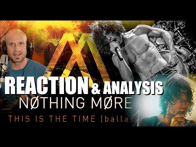 Jonny Hawkins - Nothing More - This Is The Time REACTION & Vocal Analysis - Mixed Voice, Screams