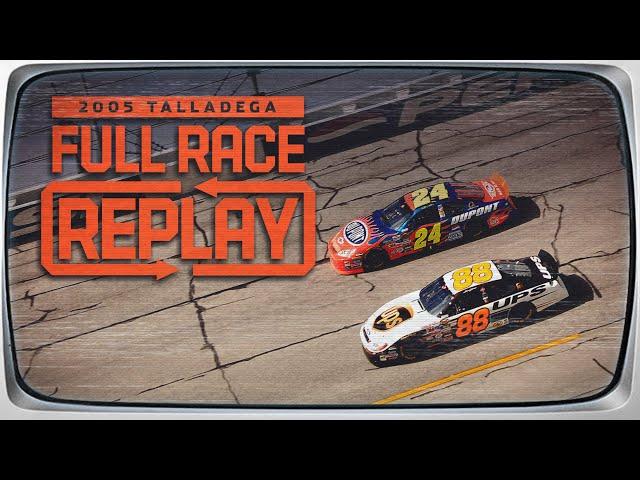 2005 UAW-Ford 500 from Talladega Superspeedway | Classic NASCAR Full Race Replay