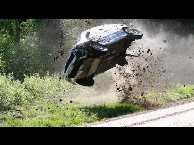 Аварии на ралли #6 WRC. Раллийные автомобили в хлам. (Подборка раллийных аварий на авто гонках)