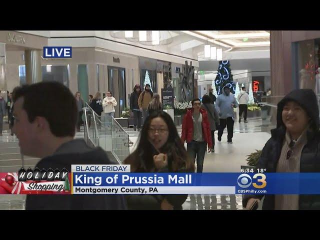 Black Friday Kicks Off At King Of Prussia Mall