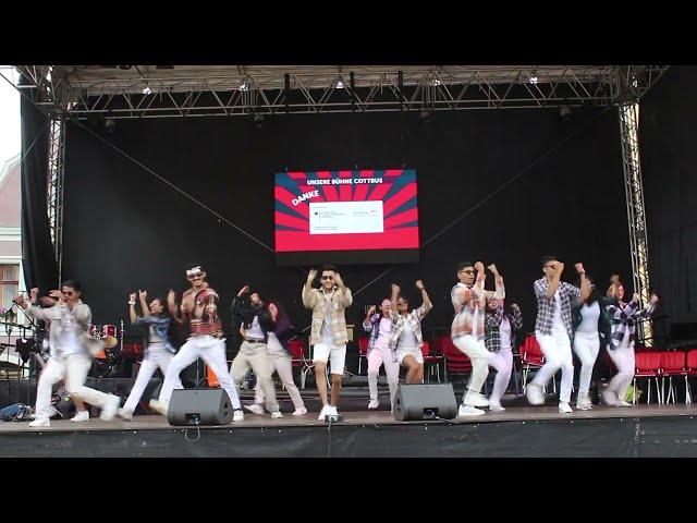 Dance by Indian Students in BTU Germany | Unsere Bühne | Walzer Wochenende 2024 | Altmarkt Cottbus