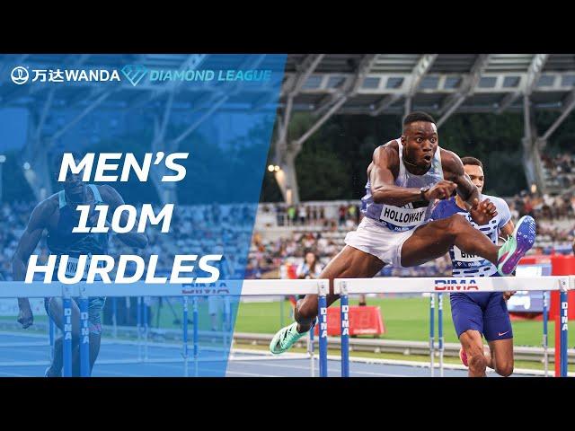 Grant Holloway takes second WDL win in a row in Paris 110m hurdles - Wanda Diamond League 2023